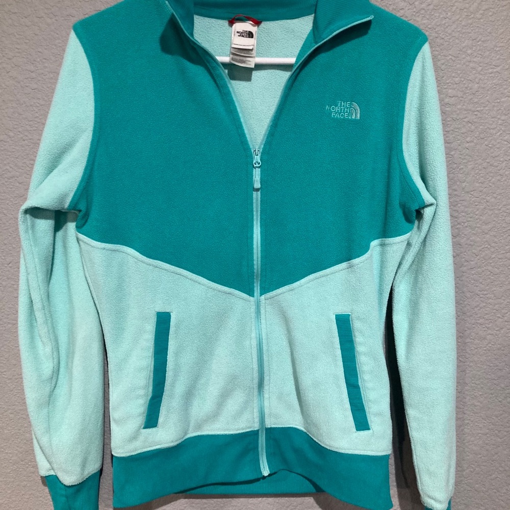 North Face fleece coat